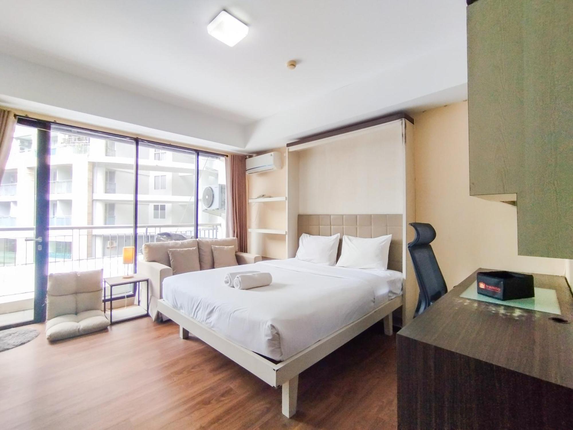 Simply And Comfy Studio Room Apartment Beverly Dago By Travelio บันดุง ภายนอก รูปภาพ